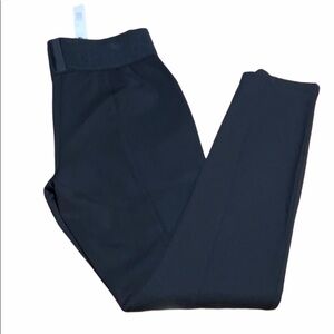 Tahiti High Elastic waistband Black Ankle Pants